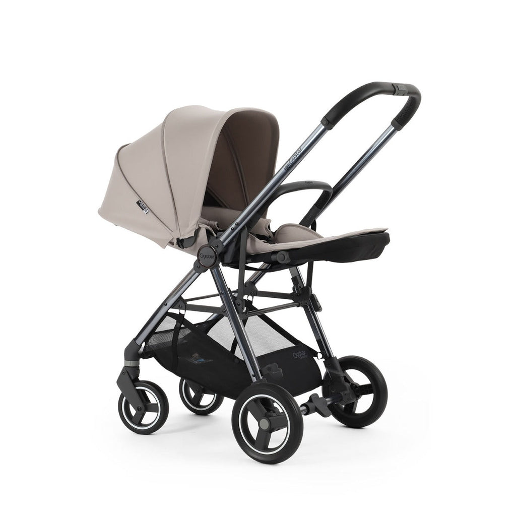 BabyStyle Oyster Gravity+ 9 Piece Maxi-Cosi Cabriofix iSize Bundle - Stone 52