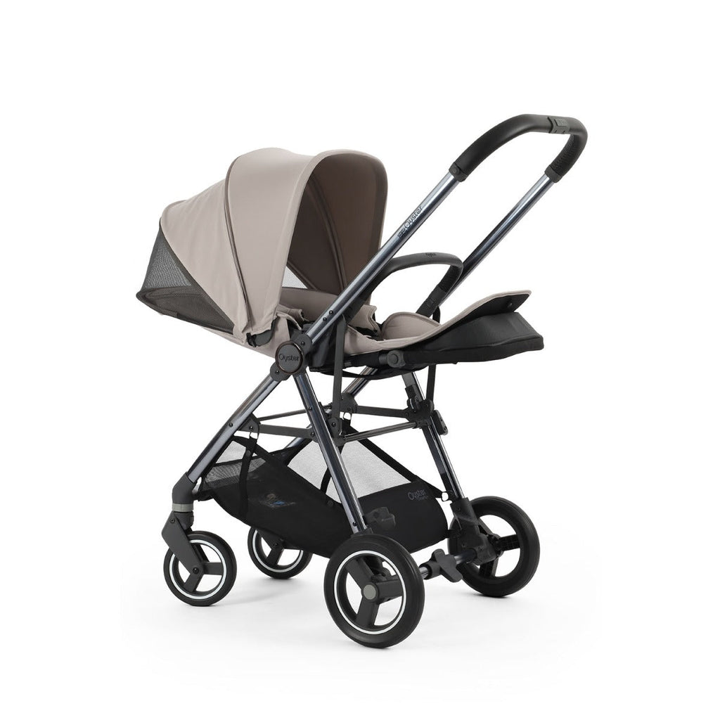BabyStyle Oyster Gravity+ 4 Piece Cybex Cloud T Bundle - Stone 38
