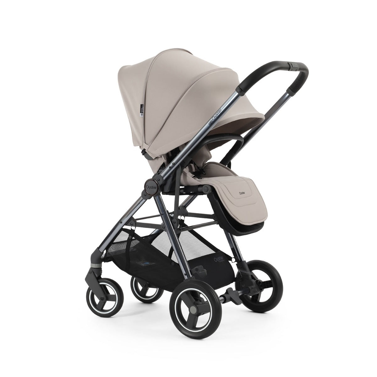 BabyStyle Oyster Gravity+ 4 Piece Maxi-Cosi Cabriofix iSize Bundle - Stone 43