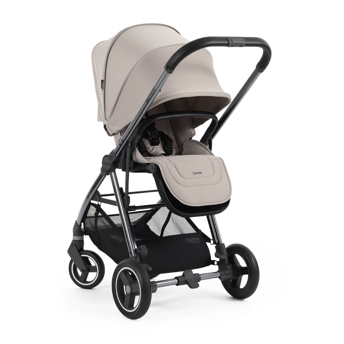 BabyStyle Oyster Gravity+ 9 Piece Maxi-Cosi Pebble 360 Pro2 Bundle - Stone 60