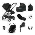 BabyStyle Oyster Gravity+ 9 Piece Cybex Cloud T Bundle - Black Olive 1