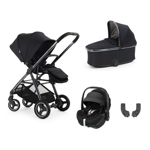 BabyStyle Oyster Gravity+ 4 Piece Maxi-Cosi Pebble 360 Pro2 Bundle - Carbonite 1
