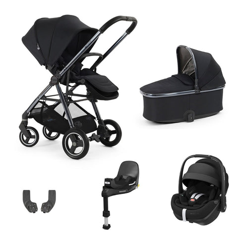 BabyStyle Oyster Gravity+ 5 Piece Maxi-Cosi Pebble 360 Pro2 Bundle - Carbonite 1