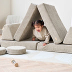 Tutti Bambini Playrama Montessori Kids Play Sofa - Mushroom