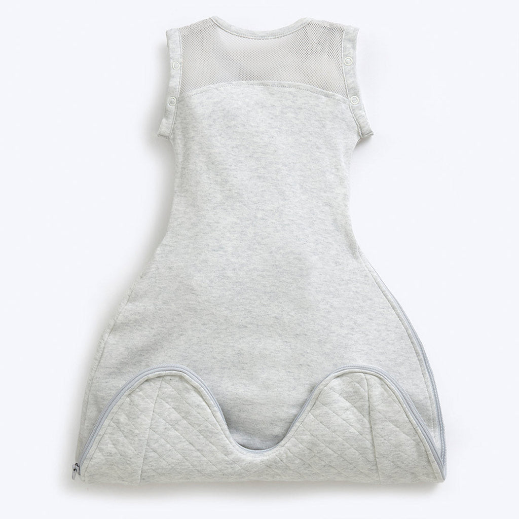 Purflo Swaddle To Sleep Bag - Minimal Grey - TOG 2.5