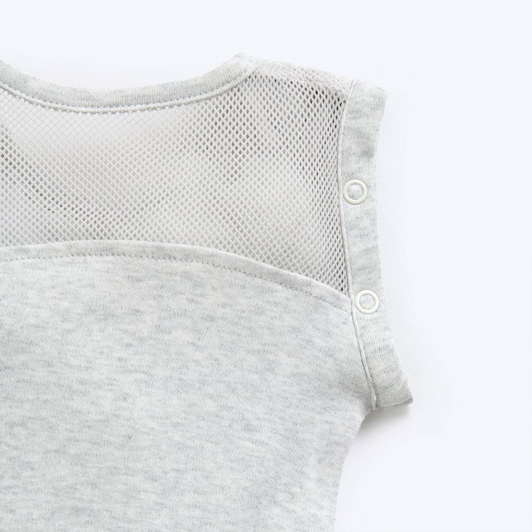 Purflo Swaddle To Sleep Bag - Minimal Grey - TOG 2.5