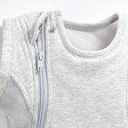 Purflo Swaddle To Sleep Bag - Minimal Grey - TOG 2.5