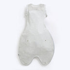 Purflo Swaddle To Sleep Bag - Minimal Grey - TOG 2.5