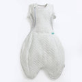 Purflo Swaddle To Sleep Bag - Minimal Grey - TOG 2.5