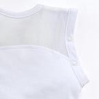 Purflo Swaddle To Sleep Bag - Soft White - TOG 2.5
