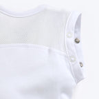 Purflo Swaddle To Sleep Bag - Soft White - TOG 2.5