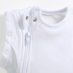 Purflo Swaddle To Sleep Bag - Soft White - TOG 2.5