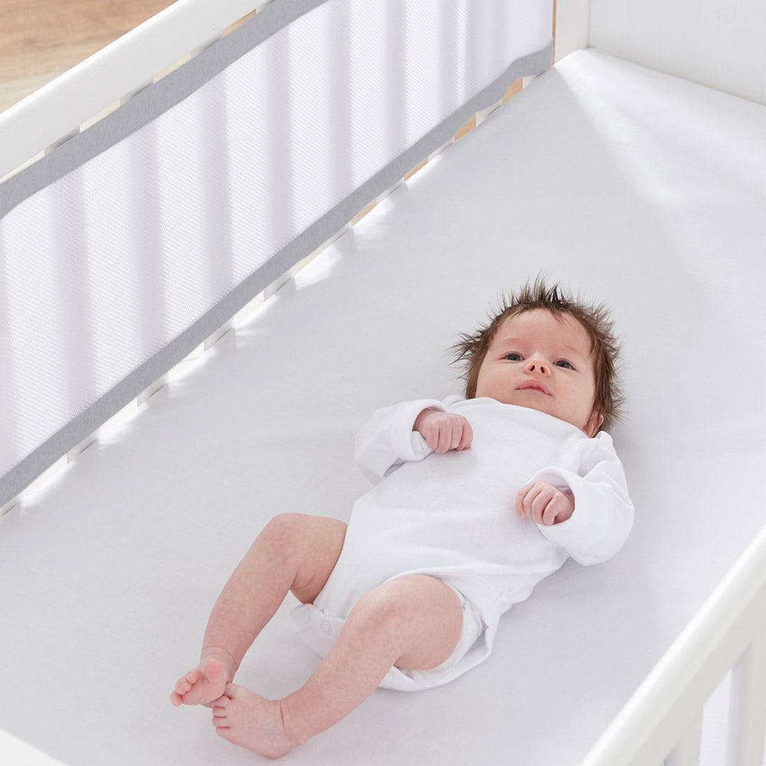 Purflo Breathable Cot Wrap - Cloud Grey