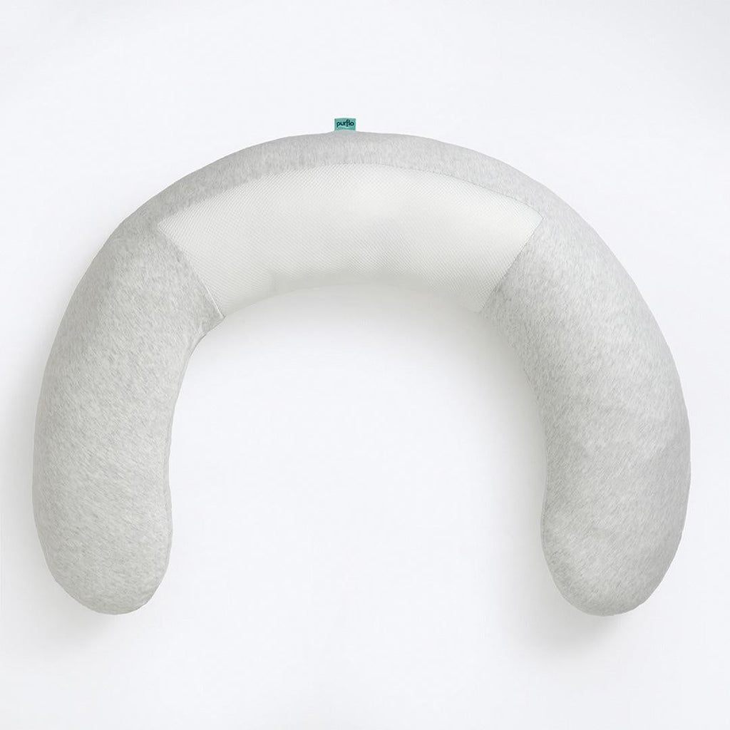 Purflo Breathe Pregnancy Pillow - Minimal Grey