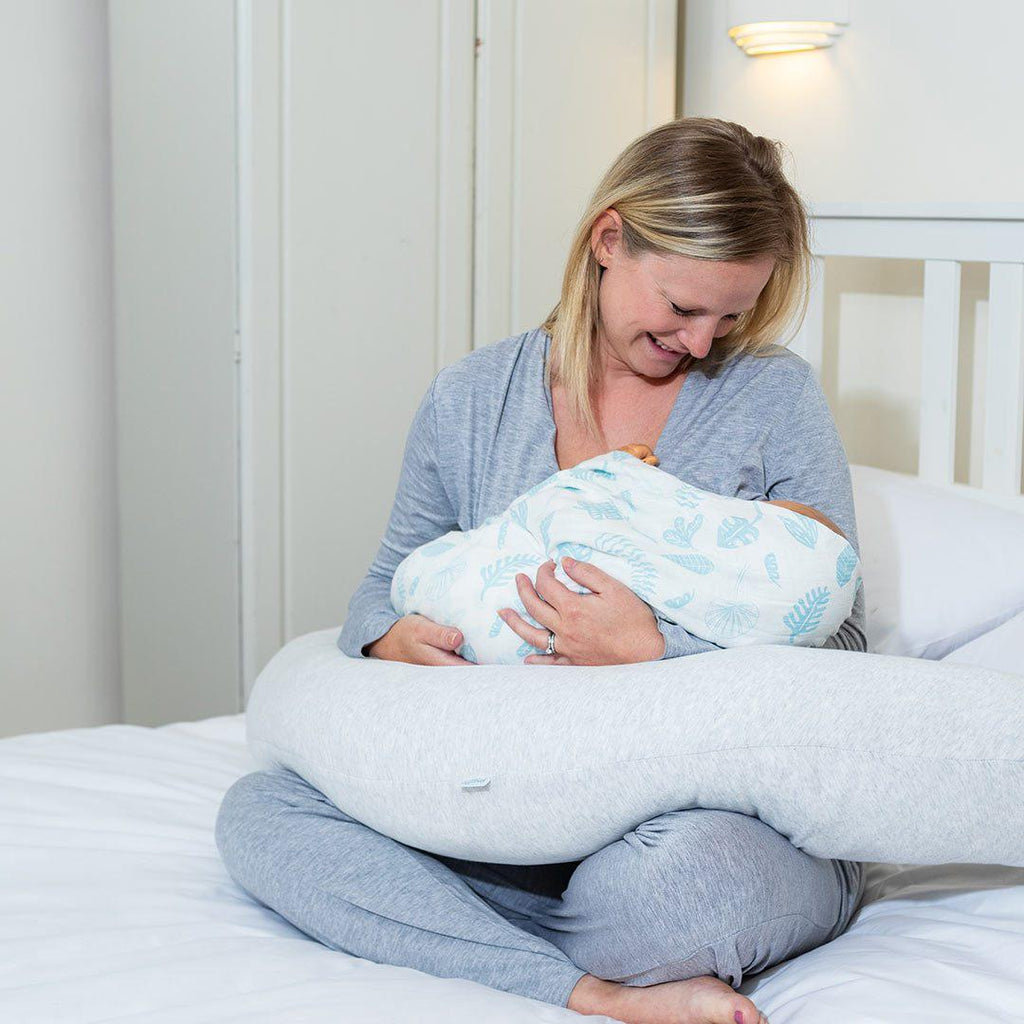 Purflo Breathe Pregnancy Pillow - Minimal Grey