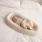 Purflo Swaddle to Sleep Bag  0-4m 2.5 Tog - Lightweight - Sand