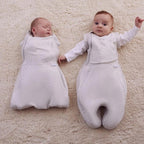 Purflo Swaddle To Sleep Bag - Minimal Grey - TOG 2.5