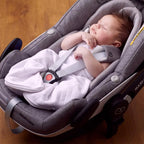 Purflo Swaddle To Sleep Bag - Soft White - TOG 2.5