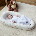 Purflo Swaddle To Sleep Bag - Soft White - TOG 2.5