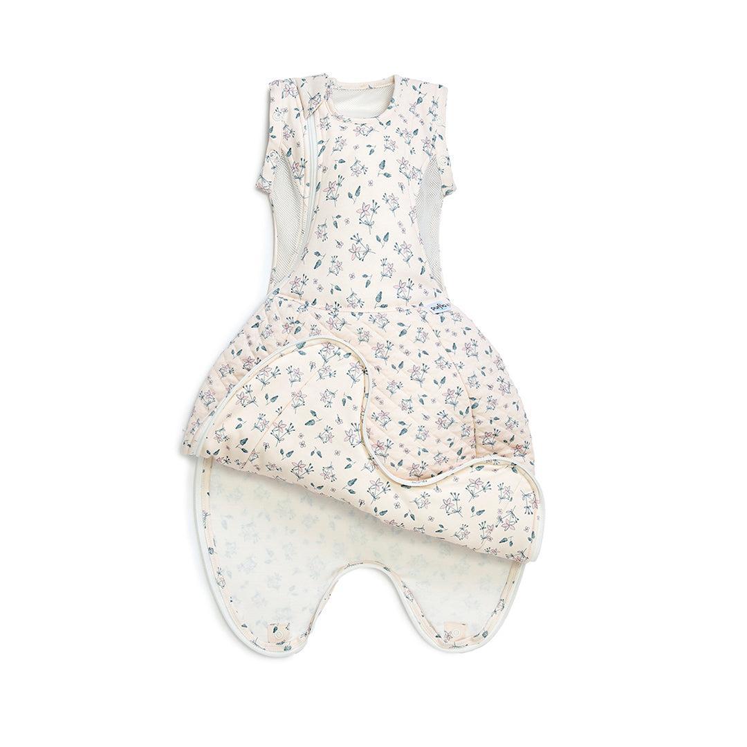 Purflo Swaddle to Sleep Bag 2.5 Tog 0-4m All Seasons - Daisy Dreams