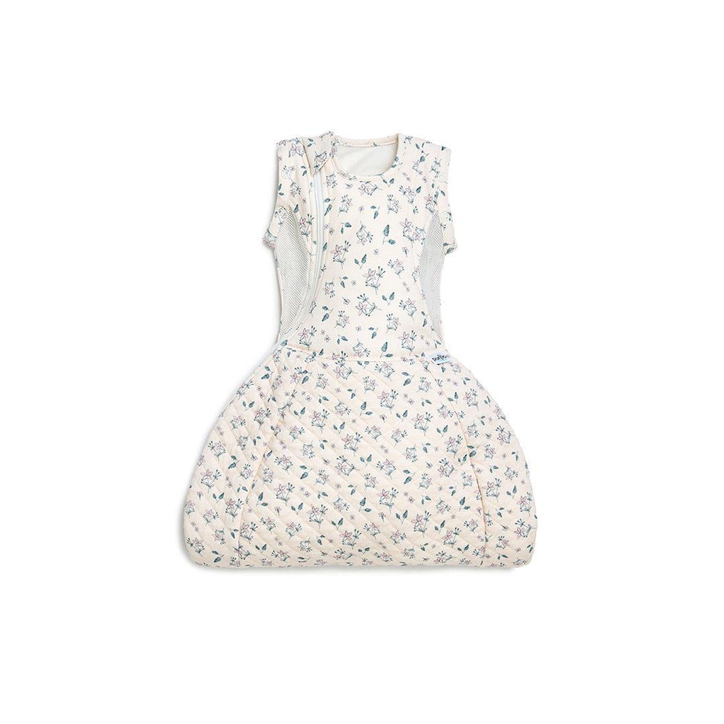 Purflo Swaddle to Sleep Bag 2.5 Tog 0-4m All Seasons - Daisy Dreams