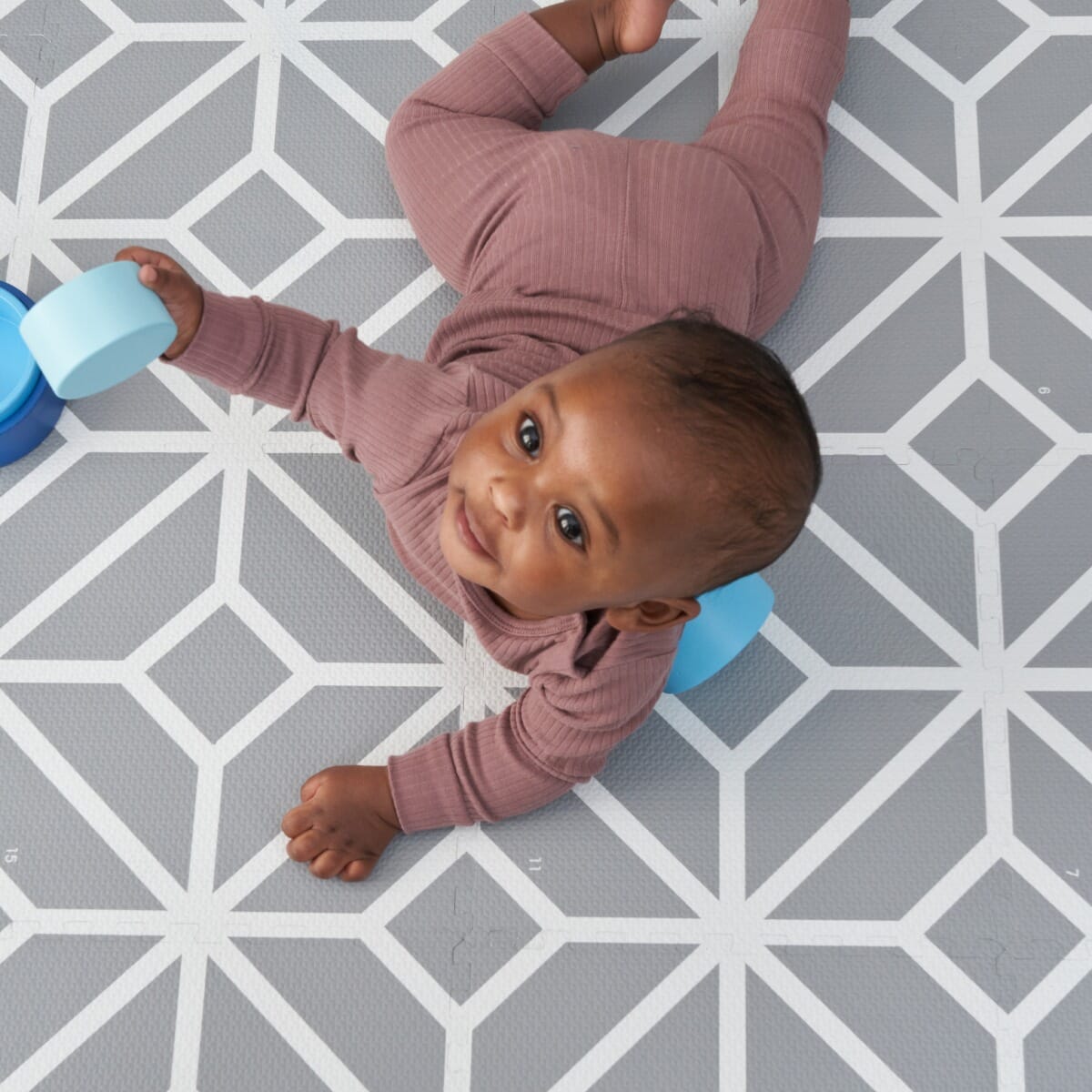 Tutti Bambini Puzzle Playmat - Tiles Grey