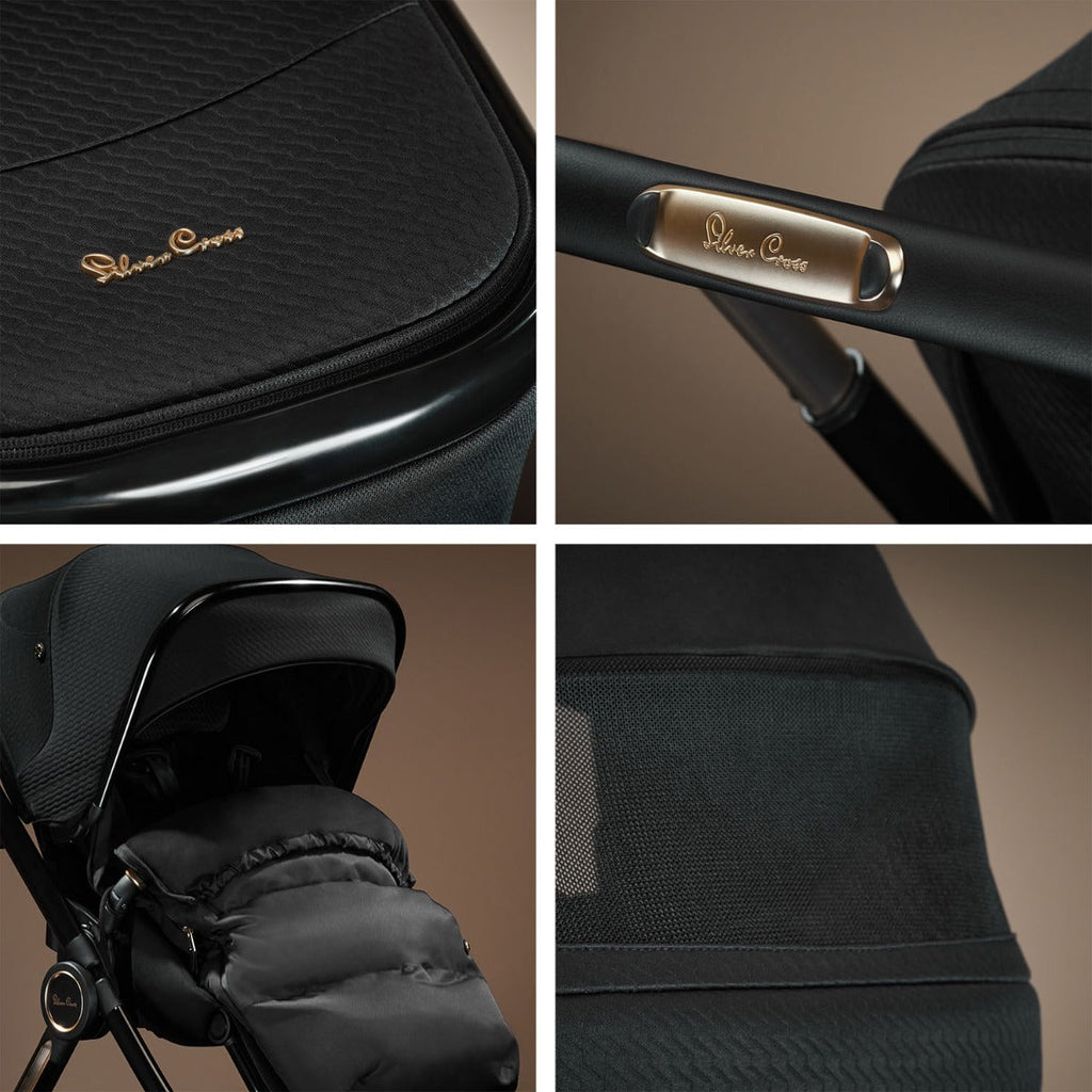 Silver Cross Reef 2 Special Edition Ultimate 360 Family Car Seat Bundle - Espresso 10