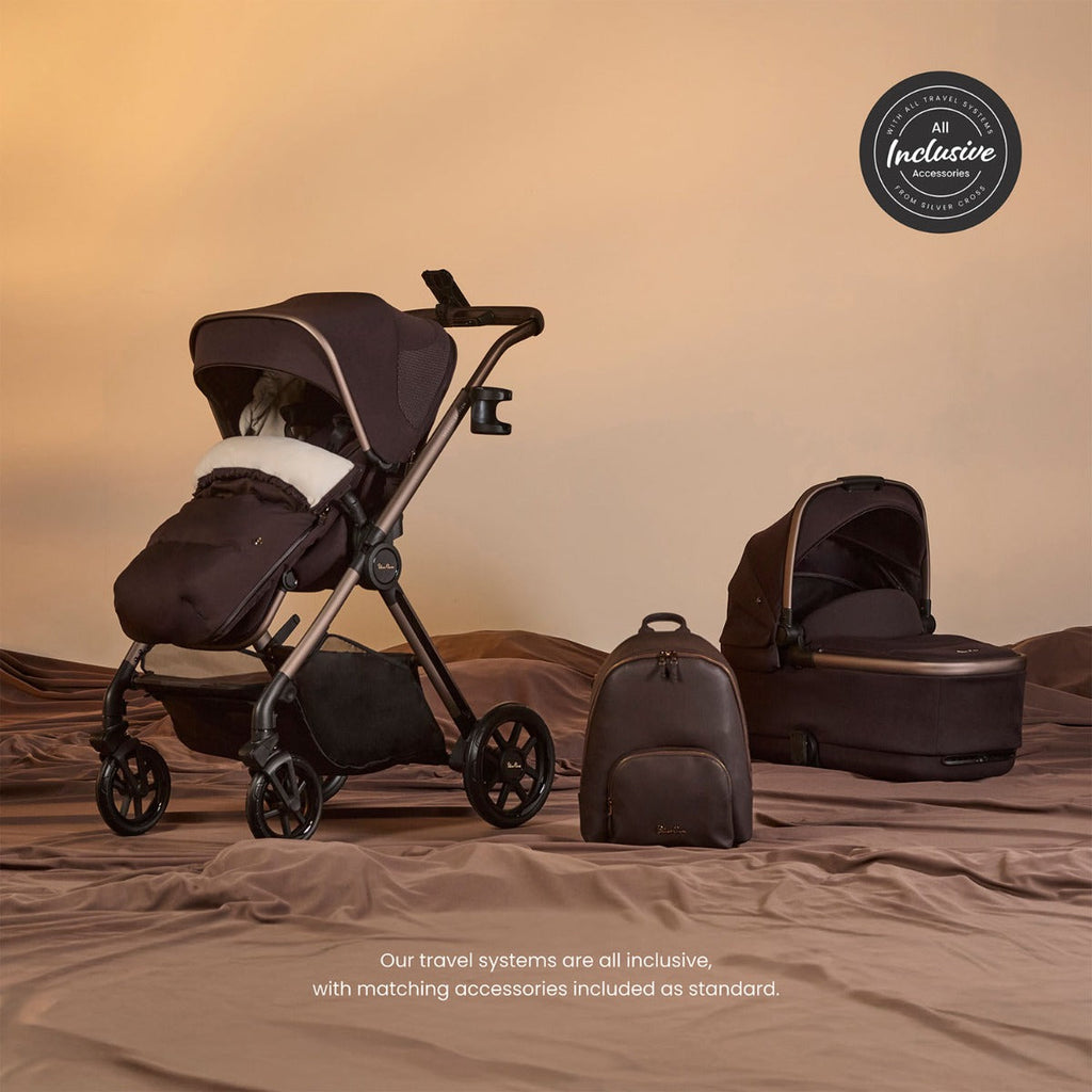 Silver Cross Reef 2 Special Edition Ultimate 360 Car Seat Bundle - Ganache 7