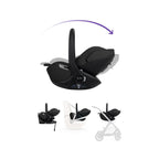 Silver Cross Reef 2 Special Edition Ultimate 360 Car Seat Bundle - Ganache 2