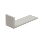 Tutti Bambini Rio Set of Three L-Shaped Wall Shelves - Dove Grey
