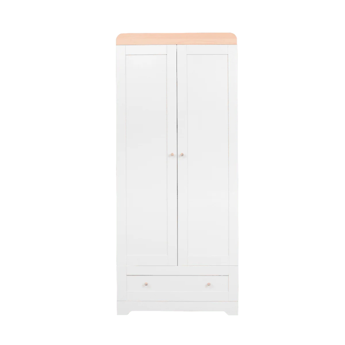 Tutti Bambini Rio Wardrobe - Dove Grey & Honey Oak