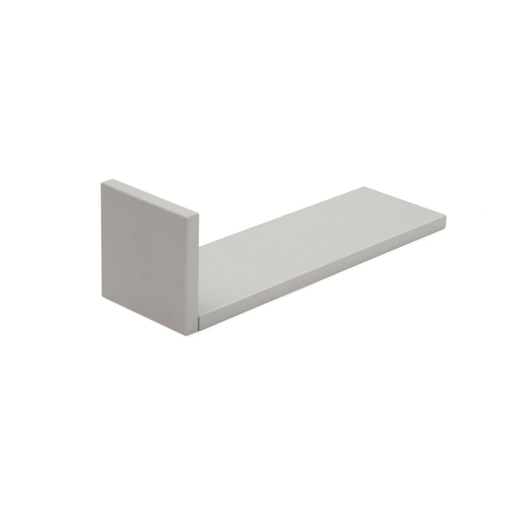 Tutti Bambini Rio Set of Three L-Shaped Wall Shelves - Dove Grey 4