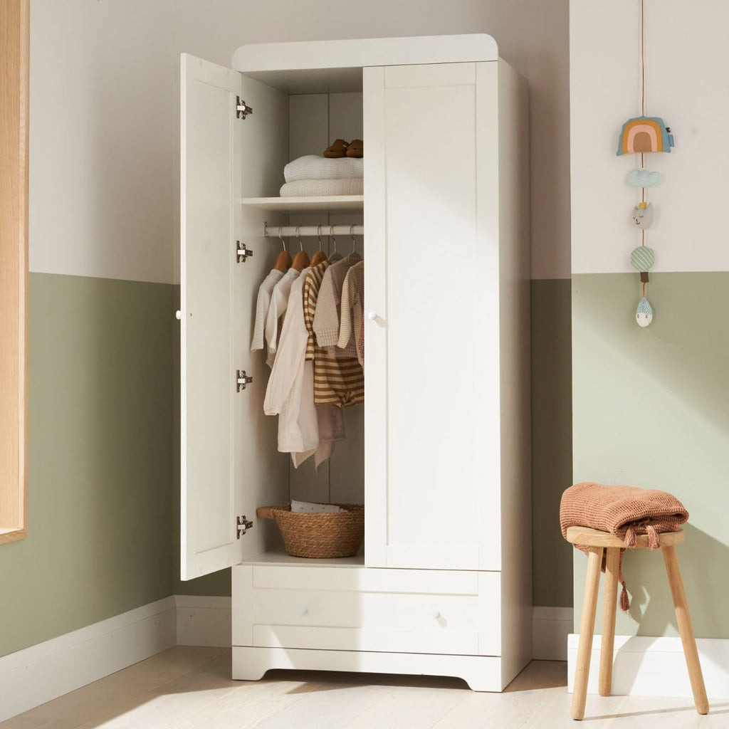 Tutti Bambini Rio Wardrobe - White 2