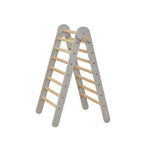 Tutti Bambini Scala Montessori 3-in-1 Pikler Climbing Frame with Climbing Wall - Mushroom