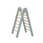 Tutti Bambini Scala Montessori 3 in 1 Pikler Climbing Frame with Climbing Wall - Ocean Stone
