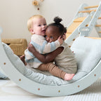 Tutti Bambini Scala Montessori Pikler Play Arch & Cushion - Sea Mist