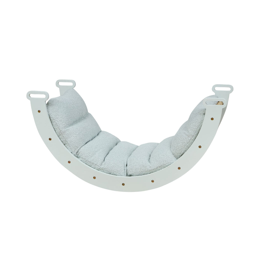 Tutti Bambini Scala Montessori Pikler Play Arch & Cushion - Sea Mist