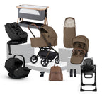 Silver Cross Breez Ultimate 360 Family Car Seat & Accessory Bundle - Maple