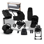 Silver Cross Breez Ultimate 360 Family Car Seat & Accessory Bundle - Onyx