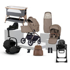 Silver Cross Breez Ultimate 360 Car Seat & Accessory Bundle - Champagne