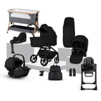 Silver Cross Breez Ultimate 360 Car Seat & Accessory Bundle - Onyx
