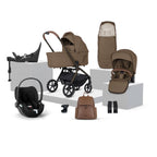 Silver Cross Breez Ultimate Cybex Cloud T & 360 Base Bundle - Maple