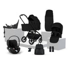 Silver Cross Breez Ultimate Cybex Cloud T & 360 Base Bundle - Onyx