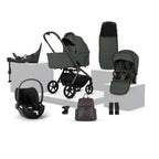Silver Cross Breez Ultimate Cybex Cloud T & 360 Base Bundle - Pewter