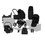 Silver Cross Breez Ultimate Maxi-Cosi Pebble 360 Pro2 & Sliding Base Bundle - Onyx