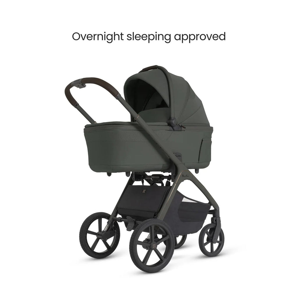 Silver Cross Cove 2 Ultimate Maxi-Cosi Cabriofix i-Size Car Seat Bundle - Pewter