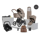 Silver Cross Cove 2 Ultimate Maxi-Cosi Cabriofix i-Size Car Seat Bundle - Champagne