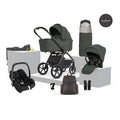 Silver Cross Cove 2 Ultimate Maxi-Cosi Cabriofix i-Size Car Seat Bundle - Pewter