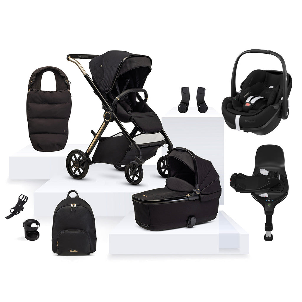 Silver Cross Reef 2 Special Edition with Maxi-Cosi Pebble 360 Pro2 Ultimate Bundle - Espresso 1