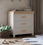 Silver Cross Seville Dresser - Cashmere Oak 1